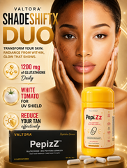 PepizZ™ Gluta Suppositories – 15 days Reset, Inner Radiance Support, Beauty From Within Formula, 15 count