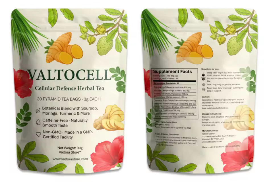 ValtoCell Cellular Defense Herbal Infusion