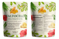 ValtoCell - Soursop, Papaya, Moringa, dandelion roots, Defense Herbal Infusion blend