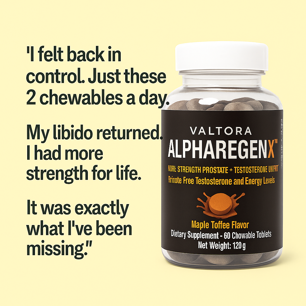 Valtora - AlphaRegenX - Prostate and Testosterone Support, DHT Blocker