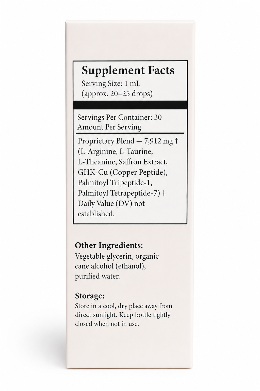 CHAMA™ GetMiRite Women’s Wellness Drops – Sublingual Liquid | Vanilla | 30 mL