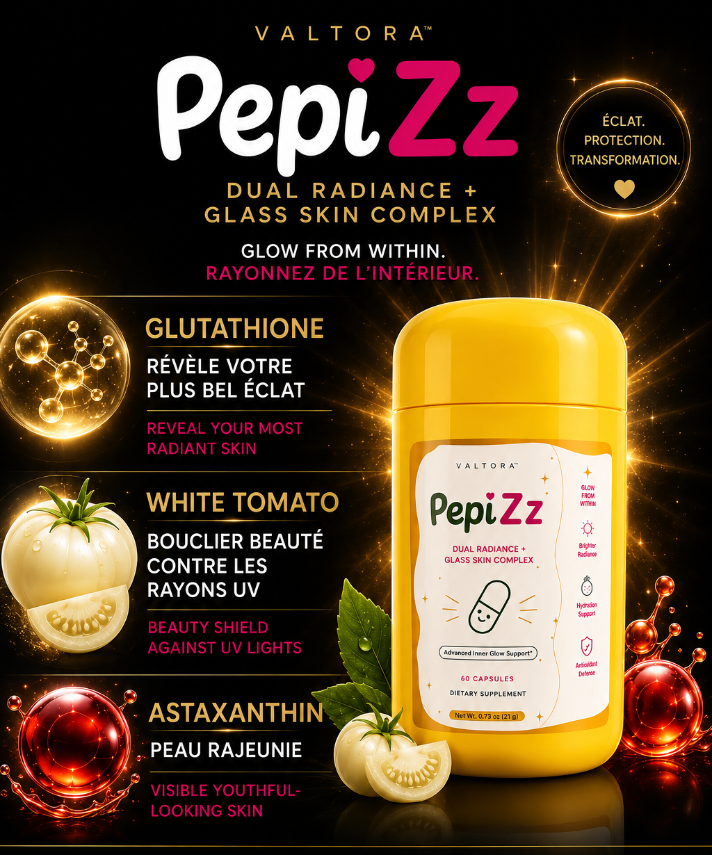 Valtora PepizZ™ – Dual Radiance + Glass Skin Complex