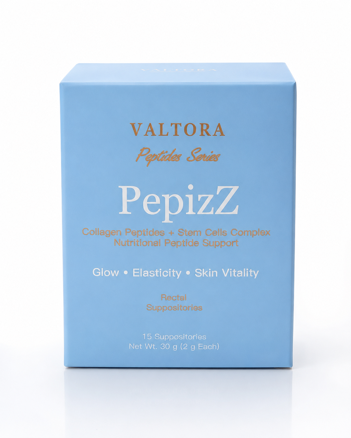 Pepizz Collagen Suppositories - Glow, Elasticity, Skin Vitality