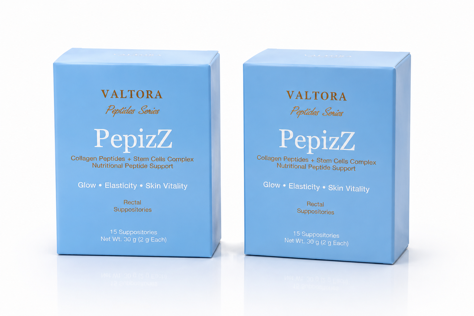 Pepizz Collagen Suppositories - Glow, Elasticity, Skin Vitality
