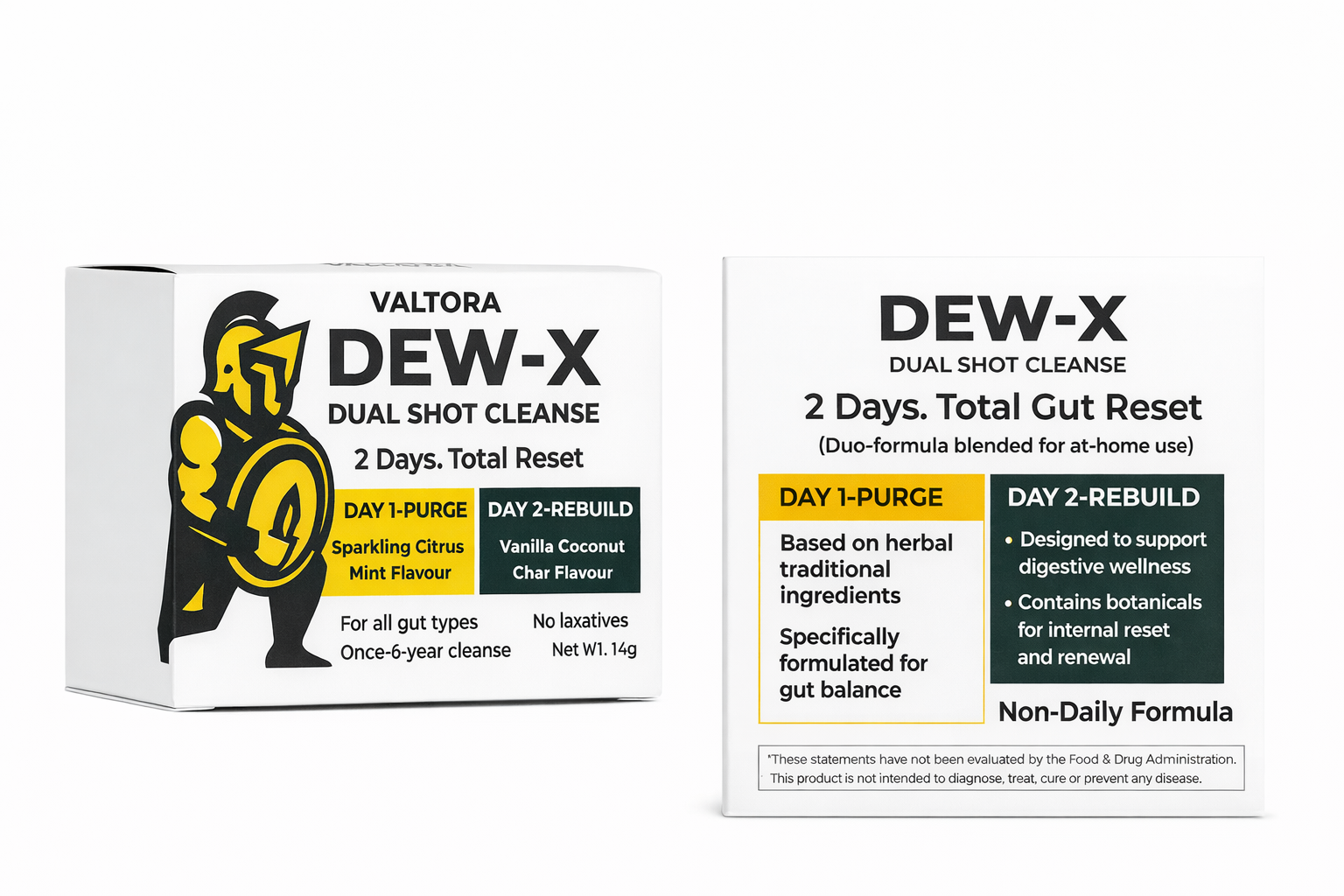 VALTORA DEW‑X – Wormwood, Papaya Seed, 2-Day Unwanted Guest Purge & Gut Reset