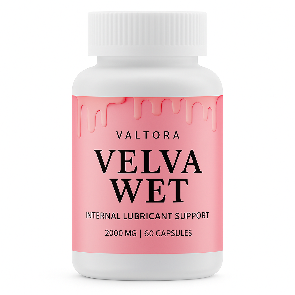 Valtora - Velva Wet Oral Supplement for Feminine Moisture & Comfort | 60 Capsules